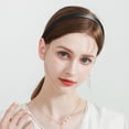 thumbnail image 4 of MERRYHAPY 20Ud Diademas De Plástico Negras Finas Para Mujer Accesorios Para El Simple Y Cómodo, 4 of 7