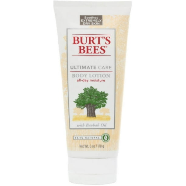 Burt's Bees Ultimate Care Body Lotion 6 oz (Pack of 2)