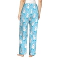 thumbnail image 2 of Bingfone Pajamas for Women,Skating Poodle Fun Pajama Pants with Pockets-Small, 2 of 7