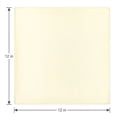 thumbnail image 6 of REGALWOVEN 12 Pack Cloth Napkins, Satin Washable and Reusable Table Dinner Napkins for Restaurant, Weddings, Event and Parties Beige 12x12inch, 6 of 6