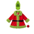 thumbnail image 2 of Sruoe Christmas Porch Goose Outfits, Porch Goose Clothes, 23 Inch Cement Goose Clothes Dress, Duck Clothes for Spring Easter Holiday Outdoor Garden Yard Lawn Patio Statue Decor, 2 of 9