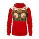 thumbnail image 4 of Sudaderas Navideñas de Cuello Redondo Para Mujer, Sudaderas Con Capucha de Manga Larga, Estampado Informal, Tops Holgados Con Cordón Y Bolsillos Odeerbi  ODB192265, 4 of 5