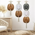 thumbnail image 4 of Macrame Hat Hangers Boho Hat Rack, Bohemian Hat Organizer for Wall Hanging Hat Display, Cowboy Hanging Organizer for Wide Brim Bowler Fedoras Caps, 4 of 4