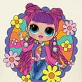 thumbnail image 3 of LOL OMG! Fashion Dolls - Skater Chick w/ Flowers - Juniors Fitted Graphic T-Shirt, 3 of 5