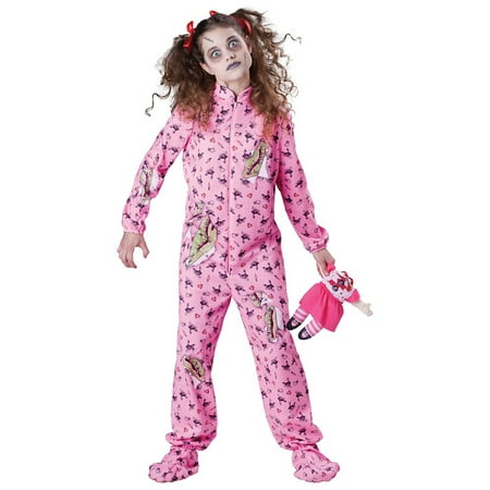 Zombie Girl Child Costume - X-Large