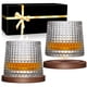 thumbnail image 1 of Set de vasos para whisky BOLESTA, vaso giratorio, cristal, 160 ml, 1 of 9