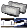 thumbnail image 4 of 2 lámparas LED para matrícula de coche, 6000 K, compatibles con Tesla Model S (2012-2015, CC 12 V), 4 of 12