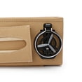 thumbnail image 4 of Organizador para respaldo de asiento de coche con múltiples bolsillos, portavasos y almacenamiento resistente al agua. Beige, 4 of 8