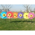 thumbnail image 5 of Sunflower Pinwheels Pinwheels Wind Pinwheel, Flower Wind Spinners, Garden Pinwheels Spinners, Yard Pinwheels Garden Yard Outdoor Decoration, 5 of 9