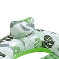 thumbnail image 2 of EIMELI PVC Pool Floating Chair Foldable Inflatable Water Lounger Float Seat (Blue), 2 of 9