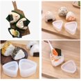 thumbnail image 4 of 2pcs triangle sushi mold DIY tool rice mold sushi mold, 4 of 5