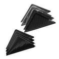 thumbnail image 1 of Graflsoa Tapis en Silicone Réutilisables Antidérapants avec Fixation Triangulaire pour Tapis Imperméables, 4+4 Autocollants, Compact 120x120x12mm Pack, 67g, 1 of 6