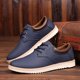 thumbnail image 1 of Zapatos de trabajo impermeables y antideslizantes de cuero con punta grande, zapatos de trabajo para hombres, zapatos casuales, zapatos de hombre coreanos, zapatos de moda de primavera, zapatos de, 1 of 6