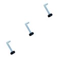 thumbnail image 3 of relayinert IBC Récipient Plastique Robinets Réservoir Marche / Arrêt Contrôle Raccords Barils Accessoires Remplacement Pièces 90° Coude 25mm 3PCS, 3 of 6