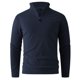 thumbnail image 2 of pstuiky camisas de manga larga para hombre, Suéter de punto cálido de color sólido de moda informal para hombre, manga larga, top redondo Tops de talla grande para hombre xl, 2 of 6