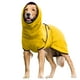 thumbnail image 1 of Albornoz para perro Greeniant hecho de algodón Ropa para perro Amarillo l, 1 of 6