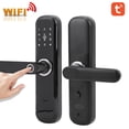 thumbnail image 3 of Smart Door Lock,Smart Door Lock Security Digital Smart Door Lock Fingerprint Door Lock Streamlined Design, 3 of 8