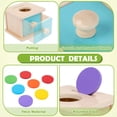 thumbnail image 4 of Monedero Montessori Toy Adena con bola para bebés de 6 a 12 meses, 4 of 9
