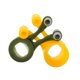 thumbnail image 4 of 2x Soportes para Monitor con Forma de Caracol Marcapáginas Ligeros Prácticos Soportes para Portátiles Amarillo y verde, 4 of 9
