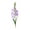 Purple, variant on OIUR Artificial Gladiolus Flower Realistic Fake Silk Flower Home Office Wedding Party Indoor Outdoor Faux Flower Bloom Decoration