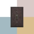 thumbnail image 7 of Amerelle 74RRAZ Moderne Wallplate 2 Rocker Cast Metal Aged Bronze 1-Pack, 7 of 7