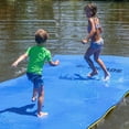 thumbnail image 5 of SOWKT Floating Water Mat 18' x 6' - Floating Island for Lakes or Pools - Giant Pool Float Holds up to 8 Adults or 20 Kids. Unlimited Fun, 5 of 7