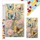 thumbnail image 1 of Kit Con Cuentas Cuadradas 5D DIY Y Mariposa Del 45x75cm, 1 of 9