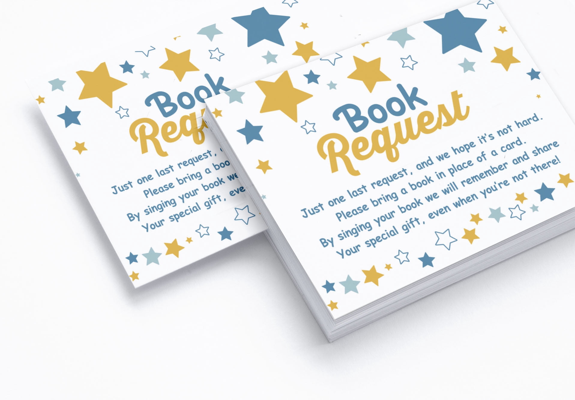 Inkdotpot 30Gender Neutral Twinkle Twinkle Little Star Baby Shower Book Request Cards Bring A Book Instead Of A Card Baby Shower Invitations Inserts Games
