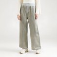 thumbnail image 2 of Pantalons Cargo pour Femmes avec Poches Mode Décontractée Version Décontractée Rayée Taille Haute Gris m, 2 of 4