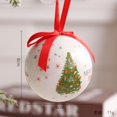thumbnail image 3 of 1 pieza de bolas de Navidad, adornos para árbol de Navidad, bolas colgantes para árbol de Navidad, decoración para fiesta en el hogar, regalo de Año Nuevo 2024, Noel Navidad, 3 of 5
