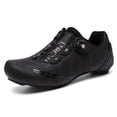 thumbnail image 3 of QJUHUNG Professional Men‘s Cycling Shoes - SPD Cleat Compatible  Breathable Mountain Bike Sneakers for Racing & Outdoor Riding, 3 of 6