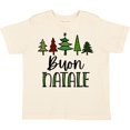 thumbnail image 3 of Inktastic Buon Natale Festive Christmas Trees Boys or Girls Toddler T-Shirt, 3 of 5