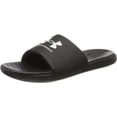 thumbnail image 1 of Sandalia Slide Under Armour Ansa Fix para hombre, color negro, talla 12, 1 of 2