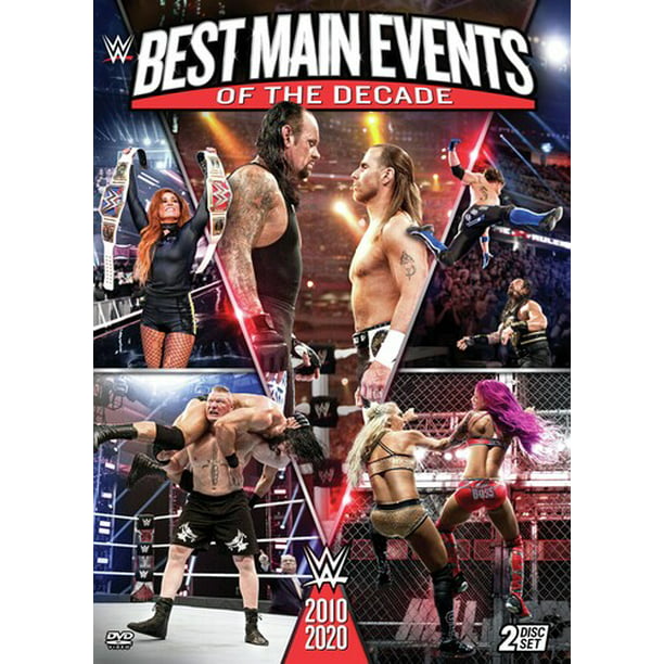 Wwe Best Main Events Of The Decade 10 Dvd Walmart Com Walmart Com