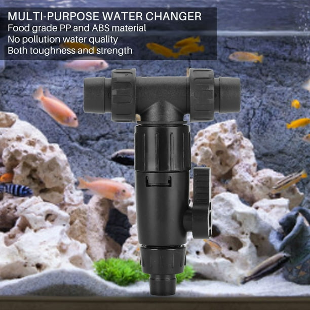 Water Changer, Convenient No Pollution Change Water, For Fish Tanks  Aquarium Connect 16/22mm Water Pipe 
