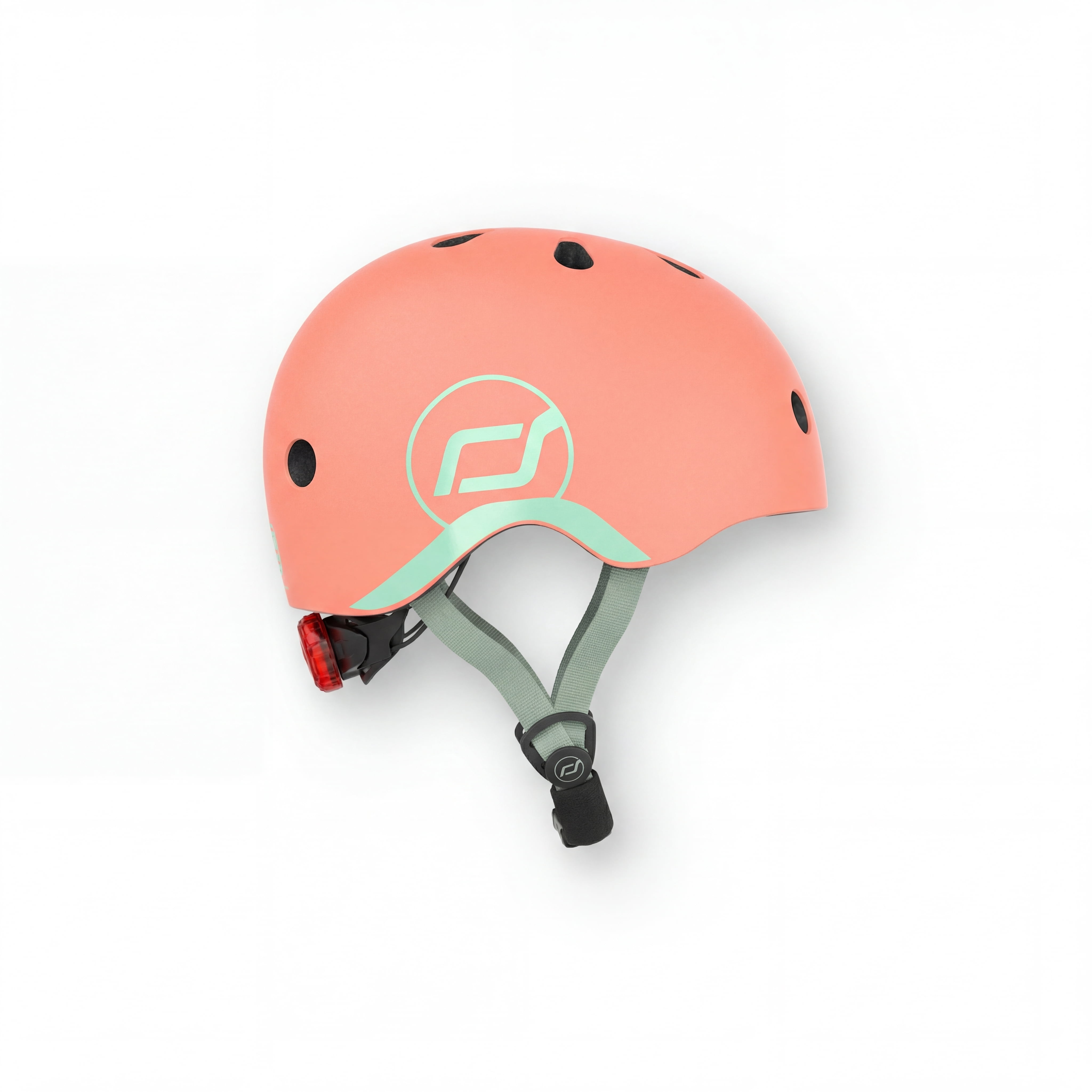 Scoot & Ride Kids XXS Adjustable Safety Helmet with LED Light, Ages 1-5 Years