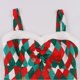 thumbnail image 4 of Puntoco Vestido De Manga Corta Con Cuello En V, Vestido Navideño Sin Mangas Con Cuello En V Para Mujer Rojo Xxl, 4 of 6
