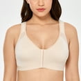 thumbnail image 4 of Delimira Women's Full Coverage Soft Cups Posture Bra Plus Size, 4 of 7