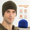 thumbnail image 6 of Thinsont Winter Sport Beanie Outdoor Polar Fleece Hats Unisex Thermal Woman Headwear Fashion Windproof Cold-proof Keeping-warm Hat Royal blue, 6 of 6