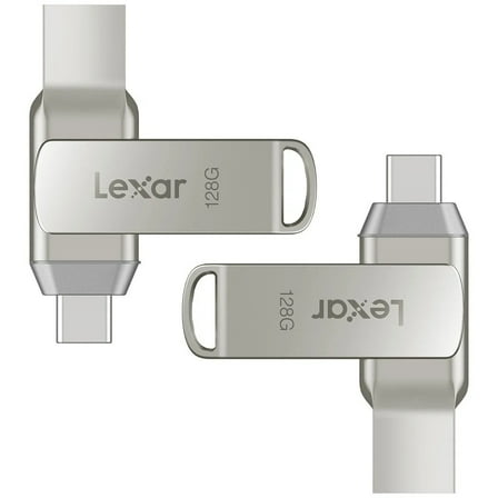 Lexar Dual Drive USB-C & USB-A 128GB (2 Pack)