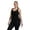 Black, variant on Baywell Womens Plus Size Tank Tops with Padded Bra High Strechy Sleeveless Camisole Tops Ribbed Sports Vest XL-5XL