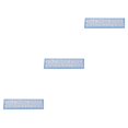 thumbnail image 3 of Naiovety Feiping, nuevo molde de silicona para flores, alfombrilla de encaje para pasteles, molde para hornear Fondant de azúcar, patrón de flores, Azul 3piezas Naiovety CBP000487, 3 of 6