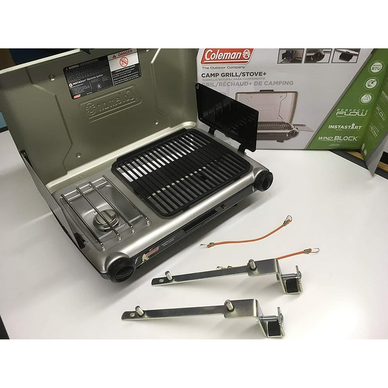 Arnall s Pontoon Grill Bracket Set Grill Not Included for Colman Camp Walmart