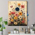 thumbnail image 4 of Qisvanset 12x16 Inch Psalm Floral Canvas Wall Art, Vintage Bible Verse Art Aesthetic Room Interior Wall Decor, 4 of 8