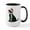 White/Black Inside, variant on CafePress - Christmas Black Lab Holiday Dog Mugs - 15 oz Ceramic Large White Novelty Mug