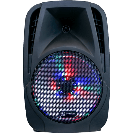 Irocker portable rechargeable led light bluetooth speaker sales