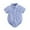 Blue, variant on FUNDUFI Toddler Baby Boys Romper Jumpsuit Short Sleeve Casual Plaid Printed Lapel Romper Soft Loose Fit Jumpsuit Lovley Boys Clothes