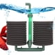 thumbnail image 1 of Filtro Neumático para Acuario con Bomba de Aire, Fabricado En Abs Gris, con Bioesponja, Ventosa Ajustable, Disponible En Tamaños de 26X9 Cm y 41X19 Cm, Bomba de Circulación de Agua Silenciosa para Un, 1 of 7