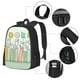 thumbnail image 2 of Fotbe Books Mochila para Hombre y Mujer - Tela Oxford 600D Resistente - Mochila Impermeable de Gran Capacidad para Escuela, Viajes y Senderismo, 2 of 6