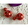 thumbnail image 6 of U8MO 10 Pairs Metallic Color Acrylic Double Side Front and Back Post Ear Stud Earring-Metallic Coffee, 6 of 8